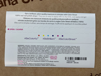 Color Street Nail Strips | Glamsterdam | Real Polish | Easy Apply |