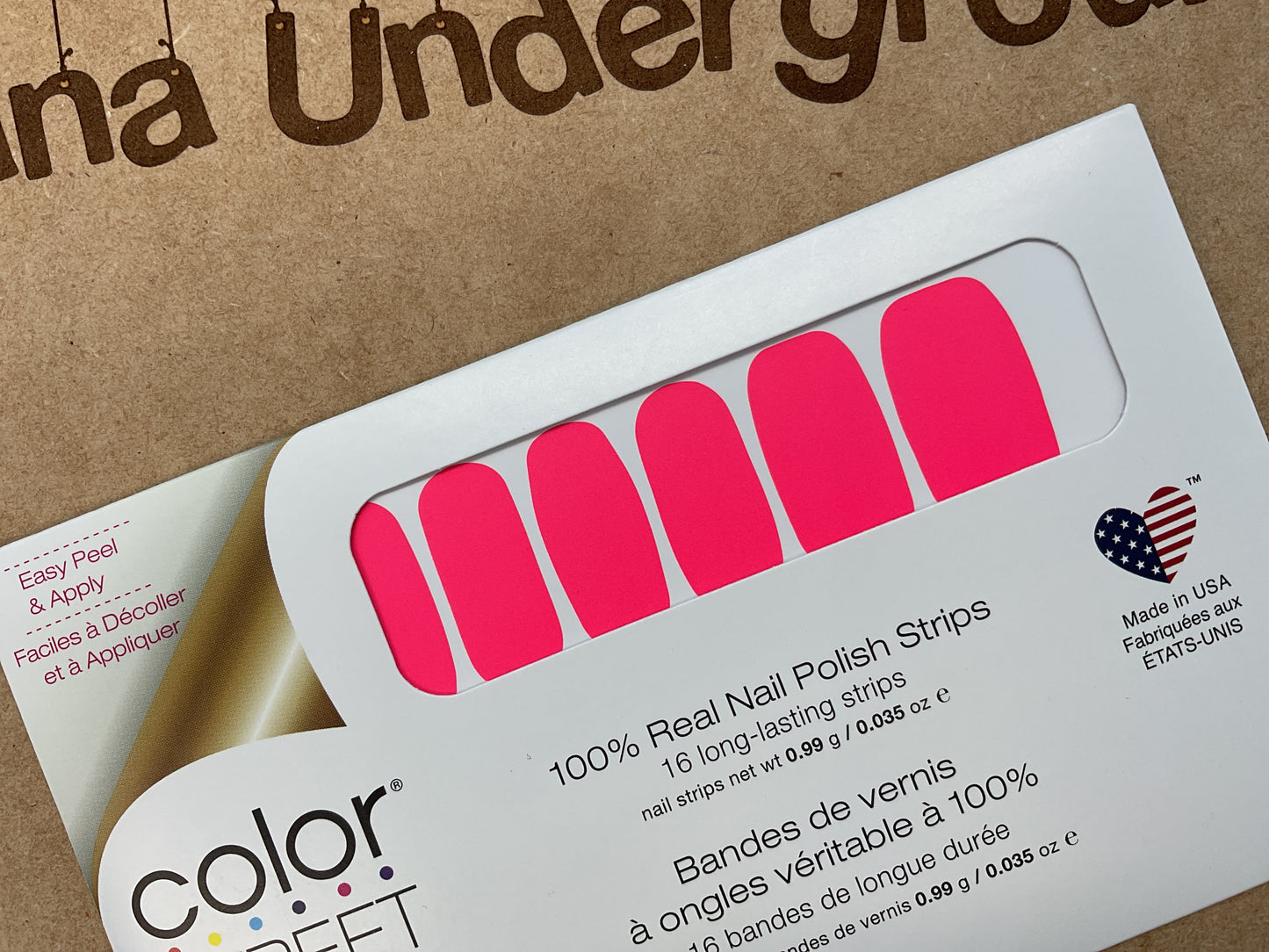 Color Street Nail Strips Hibiscus