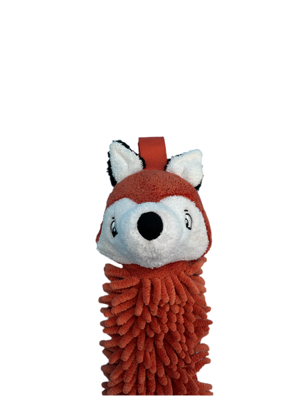 Norwex Kids Pet To Dry Chenille Hand Towel – Fox with BacLock®