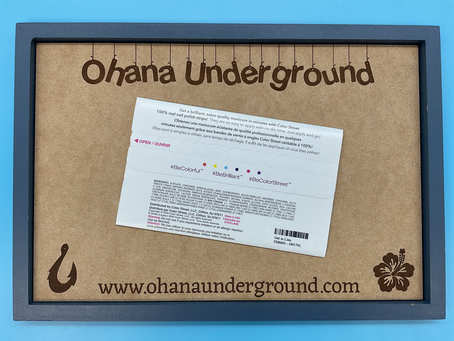 Color Street Nail Strips | Get in Line | Real Polish | Easy Apply |