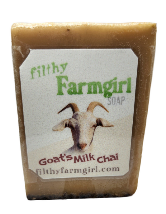 Filthy Farmgirl ~ Soap *Goat's Milk Chai* Small Bar (2 oz)