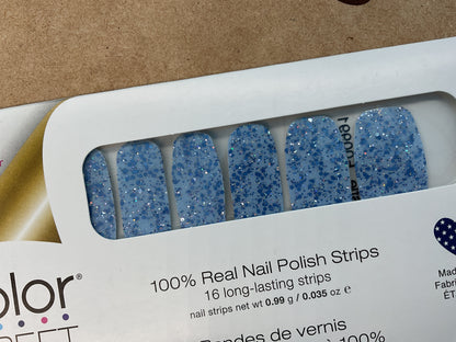 Color Street Nail Strips | Ice Castle | Real Polish | Easy Apply