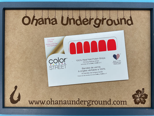 Color Street Nail Strips | High Voltage | Real Polish | Easy Apply |