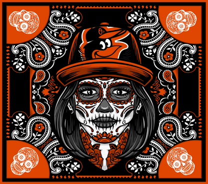 MLB Dia De Los Muertos (Day Of The Dead) 20 oz. Skinny Tumbler