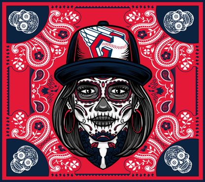 MLB Dia De Los Muertos (Day Of The Dead) 20 oz. Skinny Tumbler