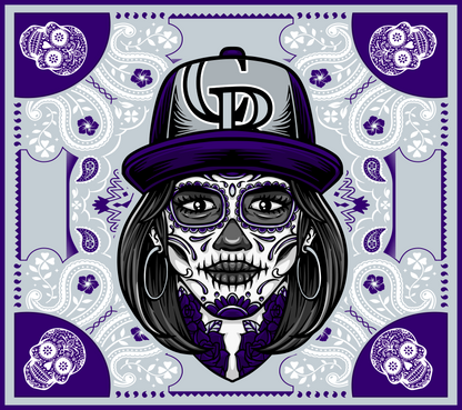 MLB Dia De Los Muertos (Day Of The Dead) 20 oz. Skinny Tumbler