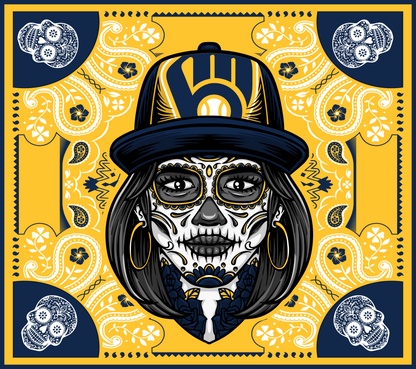 MLB Dia De Los Muertos (Day Of The Dead) 20 oz. Skinny Tumbler
