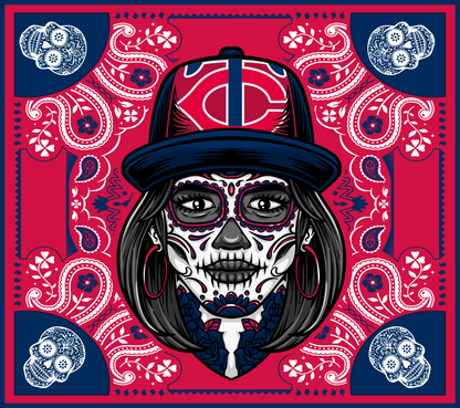 MLB Dia De Los Muertos (Day Of The Dead) 20 oz. Skinny Tumbler