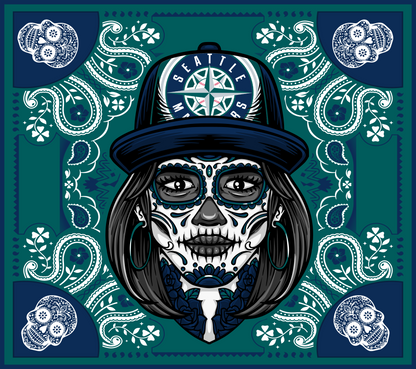 MLB Dia De Los Muertos (Day Of The Dead) 20 oz. Skinny Tumbler