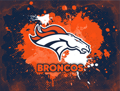 20oz Tumbler ~ Broncos