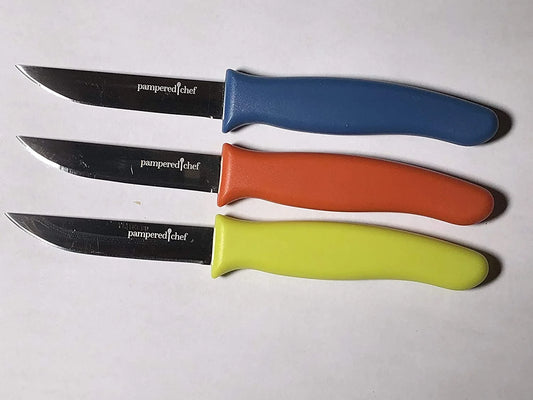 Pampered Chef | Kitchen Parinf Knife Set | NEW | 100035 | Ohana Underground