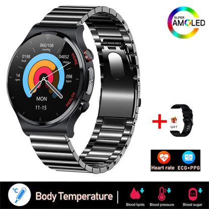 ECG + PPG Men's Smart Watch