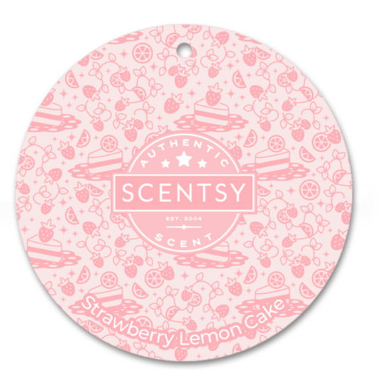 Scentsy ~ Scent Circle *Strawberry Lemon Cake*