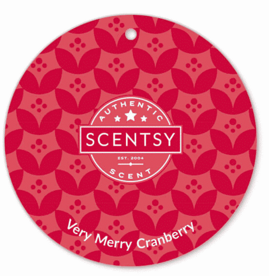 Scentsy ~ Scent Circle *Very Merry Cranberry*