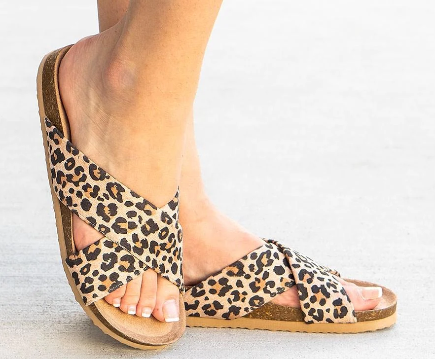 Soda discount sandals cheetah