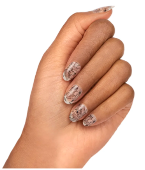 Color Street Haku Lei Hibiscus Clear Overlay Nail Strips