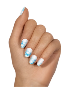 ColorStreet Nail Polish Strips – Maui Sky Blue Gradient