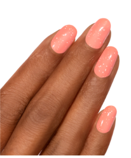 ColorStreet Nail Polish Strips – Mai Tai Neon Orange Glitter