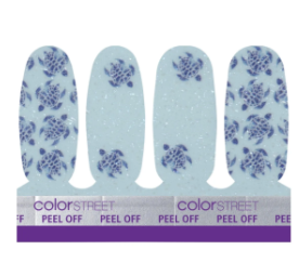 ColorStreet Nail Strips *Honu* Accent 4 Nail Pack