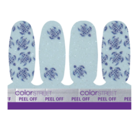 ColorStreet Nail Strips | Honu Accent 4 Nail Pack | Real Polish | Easy Apply