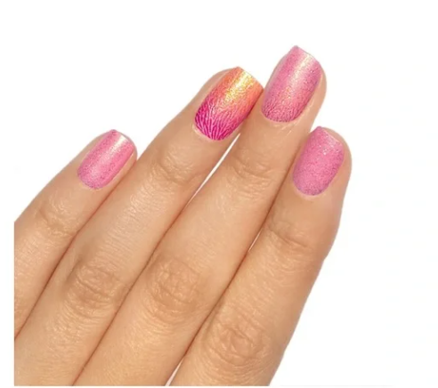 ColorStreet Nail Strips | Petite - Coral Gardens | Real Polish | Easy Apply