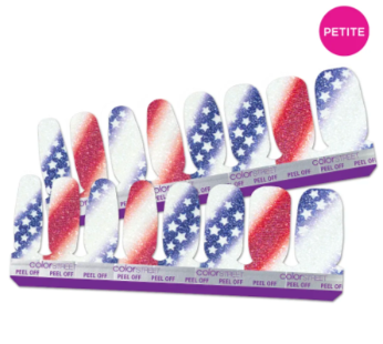 ColorStreet Nail Strips | Petite - American Spirit | Real Polish | Easy Apply