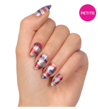 Color Street Nail Strips – Stay United (Petite)