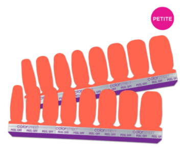 ColorStreet Nail Strips - Petite *Lean Mean Tangerine*