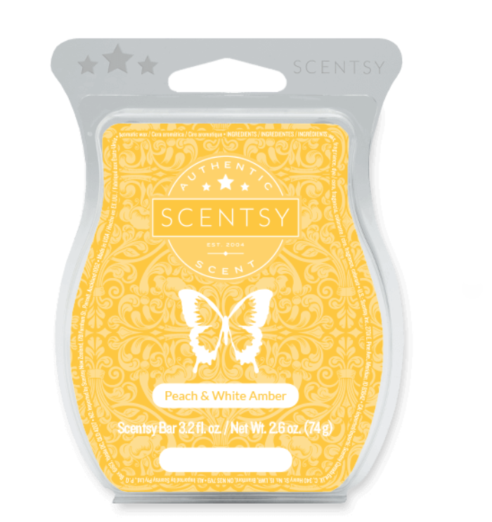 Scentsy ~ Wax Melt *Peach & White Amber*