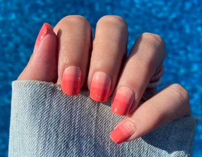 ColorStreet Nail Strips | Coral Couture | Real Polish | Easy Apply |