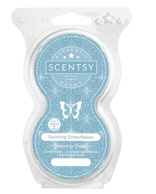 Scentsy ~ Pods *Swirling Snowflakes*