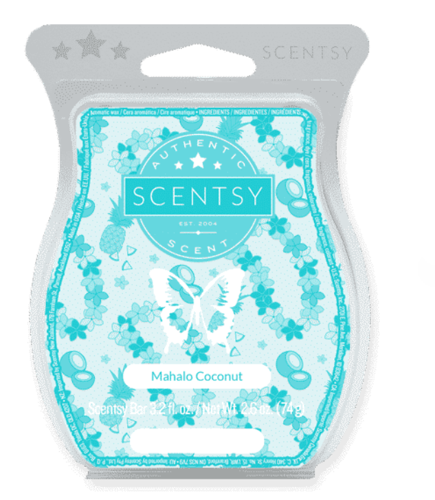 Scentsy ~ Wax Melt *Mahalo Coconut*
