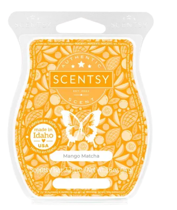 Scentsy ~ Wax Melt *Mango Matcha*