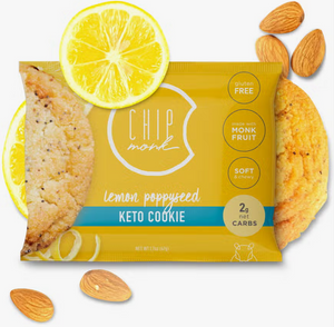 Lemon Poppyseed Keto cookie