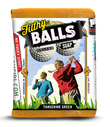 Filthy Farmgirl ~ Soap *Filthy Balls ~ Golfer* Large Bar (6.5 oz)