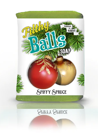 Filthy Farmgirl ~ Soap *Filthy Balls ~ Spruce* Large Bar (6.5 oz)