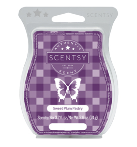 Scentsy Wax Melt – Sweet Plum Pastry