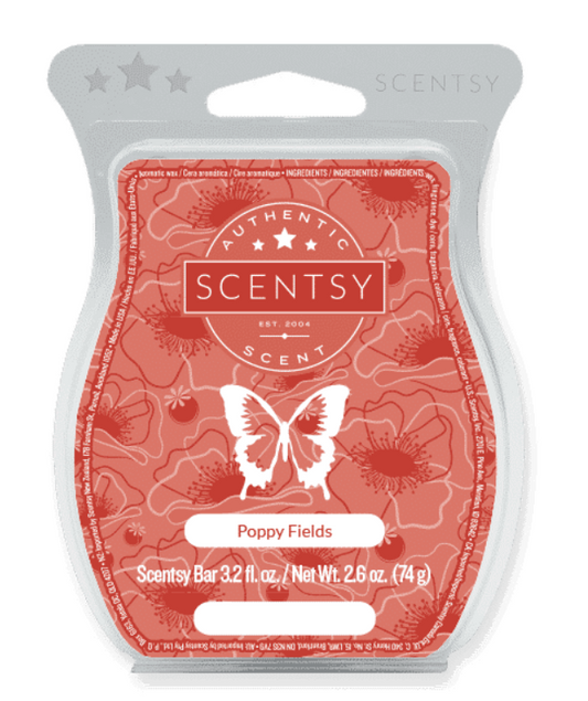 Scentsy Wax Melt – Poppy Fields
