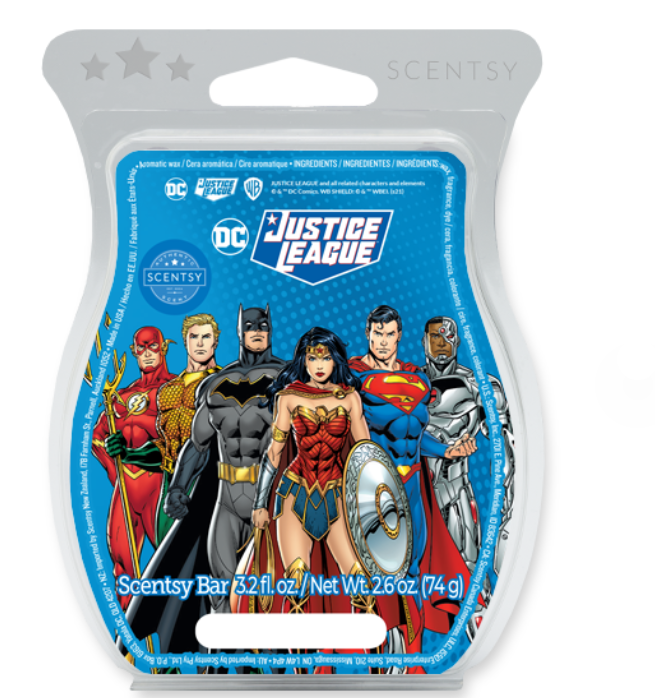 Scentsy Wax Melt – Justice League