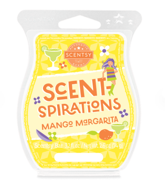 Scentsy Wax Melt – Mango Margarita