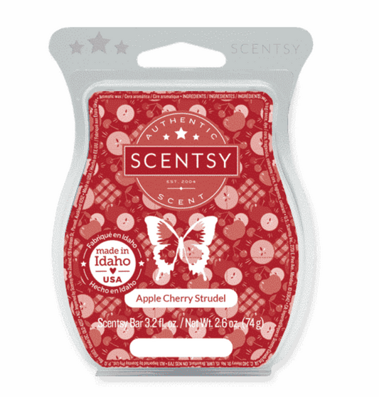 Scentsy Wax Melt – Apple Cherry Strudel