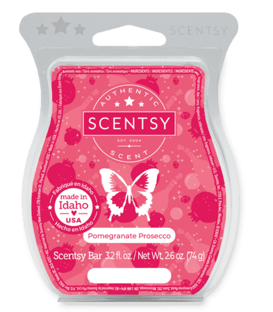 Scentsy Wax Melt – Pomegranate Prosecco