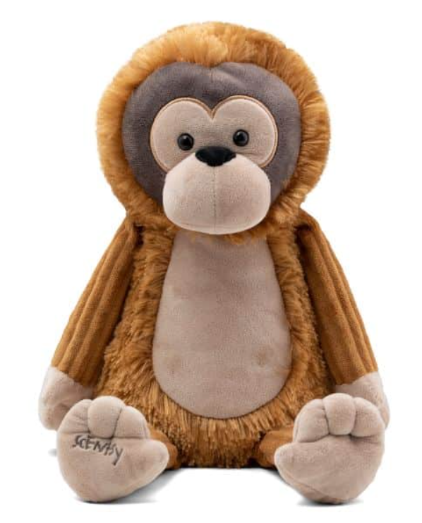 Scentsy Buddy ~  Otis the Orangutan (Newborn Nursery Scent Pak)