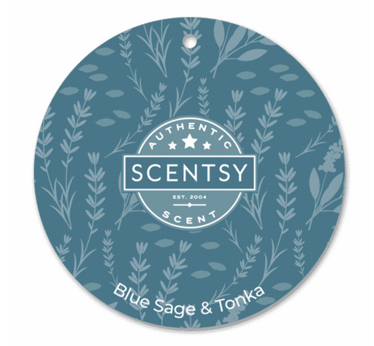 Scentsy ~ Scent Circle *Blue Sage & Tonka*