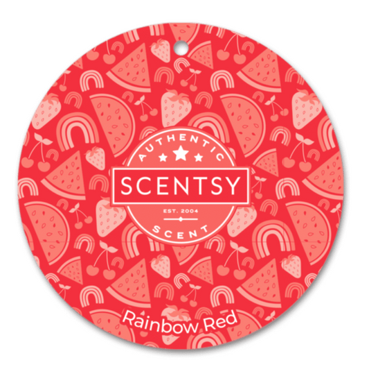 Scentsy ~ Scent Circle *Rainbow Red*