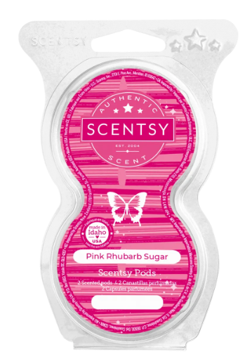 Scentsy ~ Pods *Pink Rhubarb Sugar*