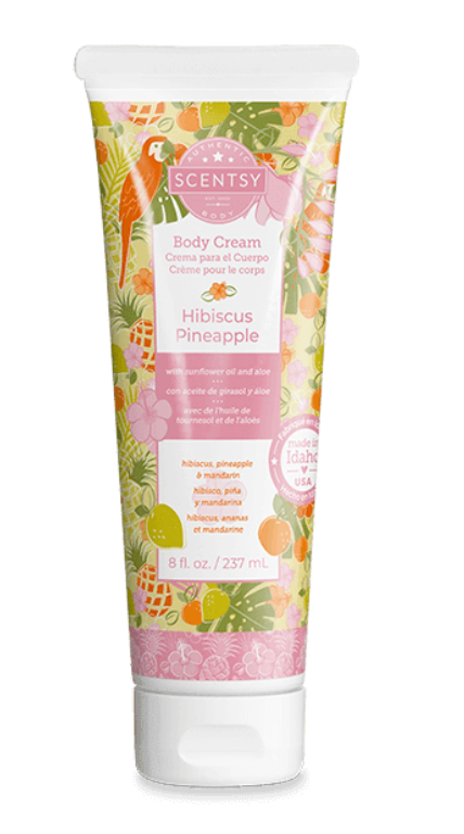 Scentsy ~ Body Cream *Hibiscus Pineapple*