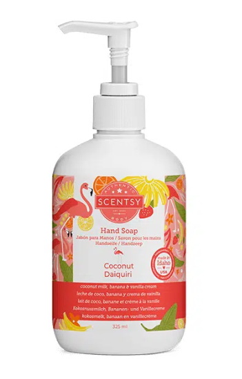 Scentsy ~ Hand Soap *Coconut Daiquiri* 325 mL