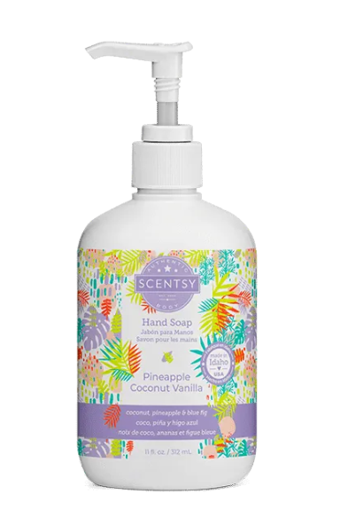 Scentsy ~ Hand Soap *Pineapple Coconut Vanilla* 325 mL