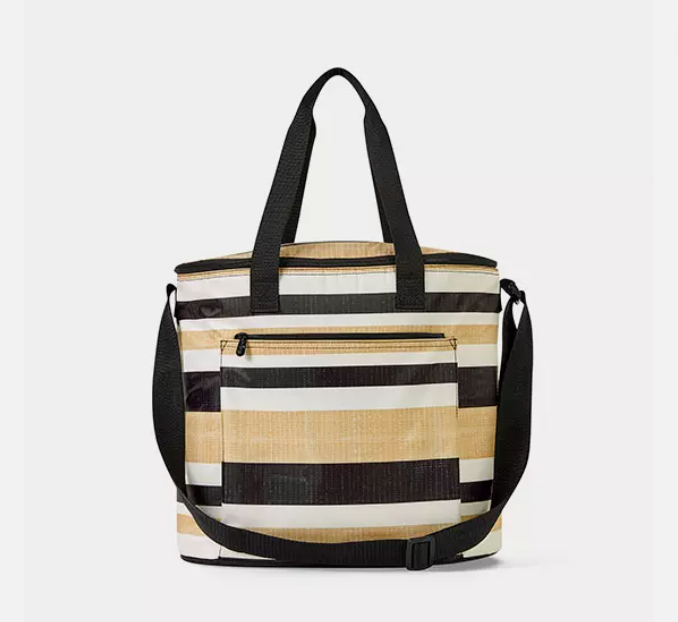 Thirty-One Gifts - Round About Cooler Tote *Bold Stripes*